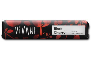 Шоколад Vivani тёмный с вишней, 35 гр.